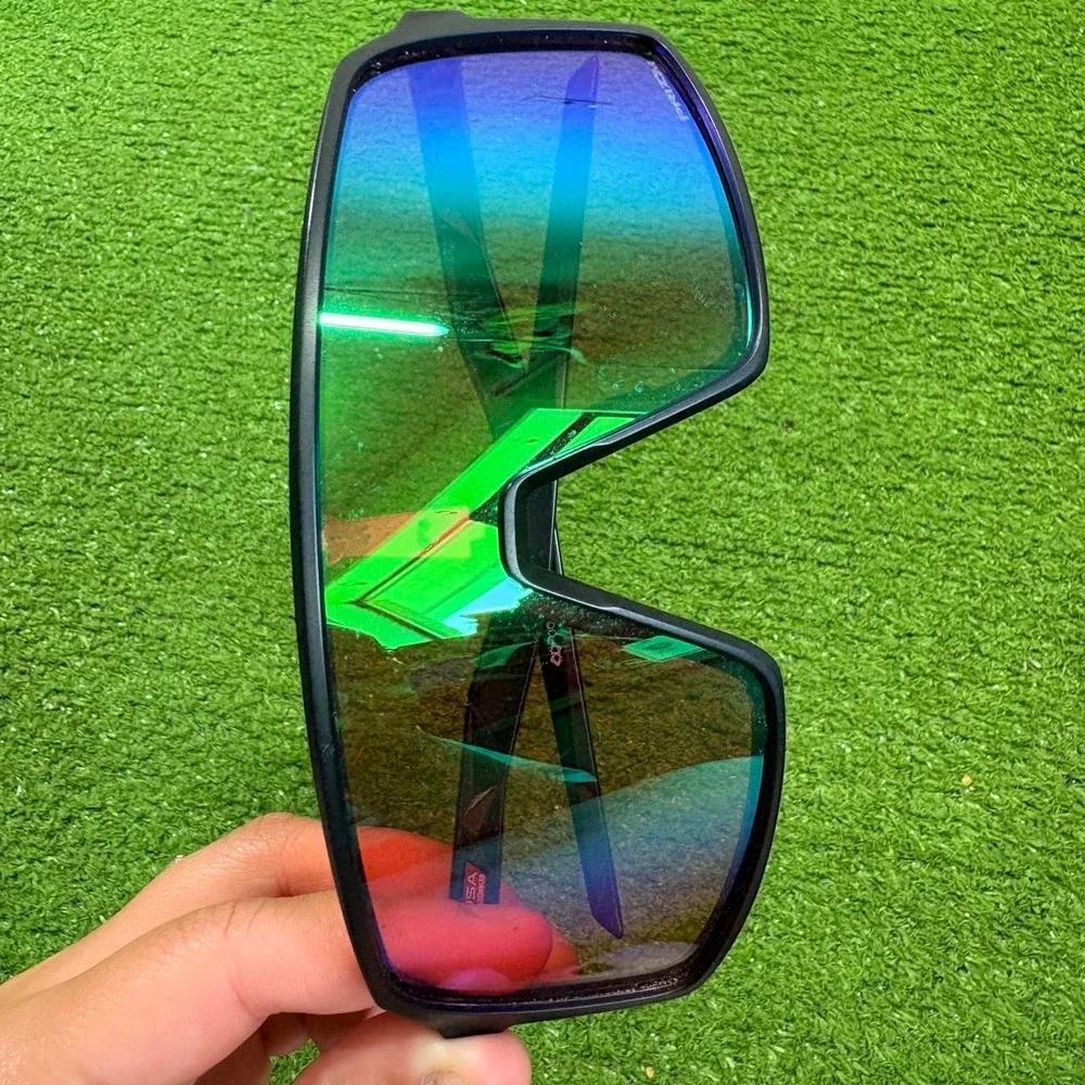 Oakley Sutro Matte Black Frame Prizm Lens Sport Shield Sunglasses OO9406-A137